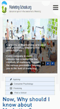 Mobile Screenshot of marketing-schools.org
